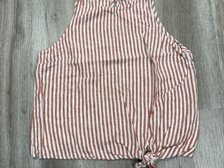 Top Sleeveless By Altard State In Striped Pattern, Size: S For Discount