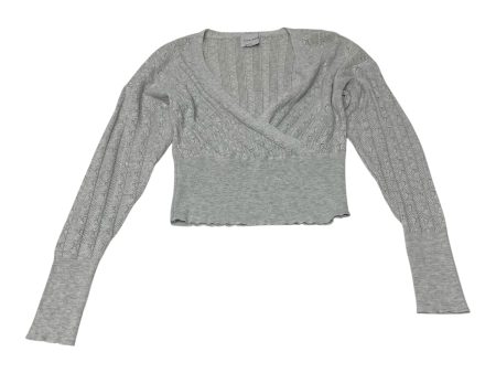 Top Long Sleeve By Pink Rose In Grey, Size: S Fashion