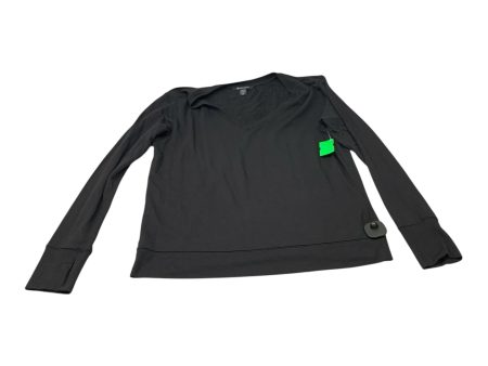 Top Long Sleeve By Athleta In Black, Size: L Online Sale