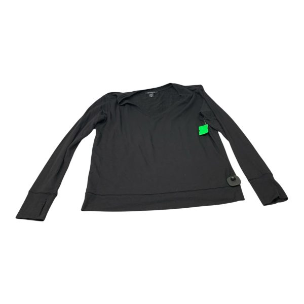 Top Long Sleeve By Athleta In Black, Size: L Online Sale