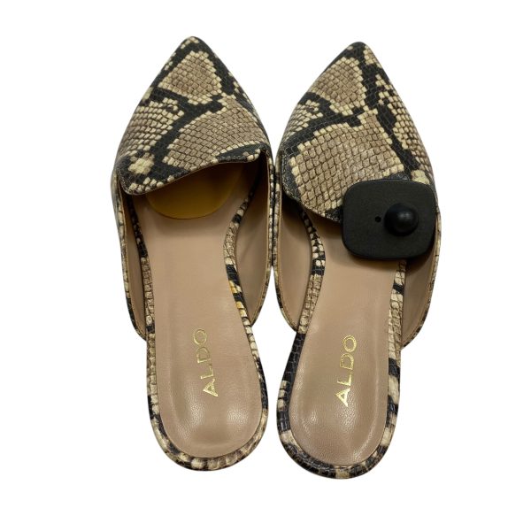 Shoes Flats By Aldo In Snakeskin Print, Size: 7.5 For Discount