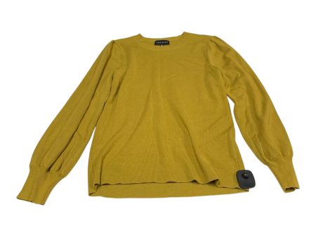 Top Long Sleeve By Premise In Yellow, Size: L For Cheap