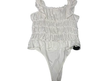 Bodysuit By Peach Love Cream California In White, Size: M Online