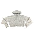 Athletic Jacket By Joy Lab In Grey, Size: M Hot on Sale