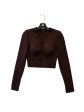 Top Long Sleeve Designer By Dolce And Gabbana In Brown, Size: S Discount