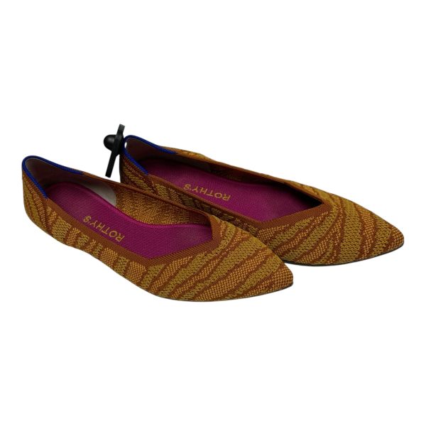 Shoes Flats By Rothys Designer  In Yellow, Size: 8.5 Cheap