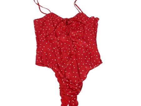 Bodysuit By Zara In Red, Size: L Online Sale