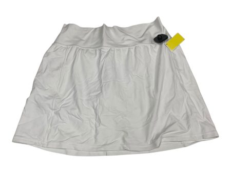 Athletic Skort By Athleta In White, Size: L Online