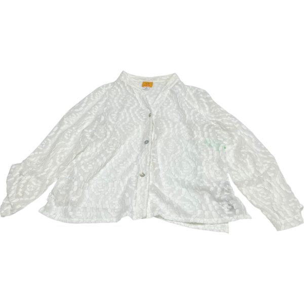 Top Long Sleeve By Ruby Rd In White, Size: Xl Sale