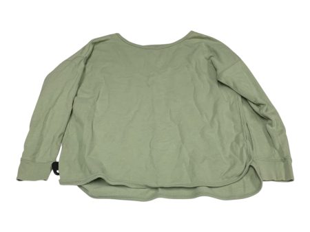 Top Long Sleeve By Gap In Green, Size: L Sale