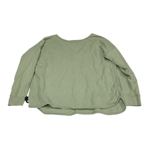 Top Long Sleeve By Gap In Green, Size: L Sale