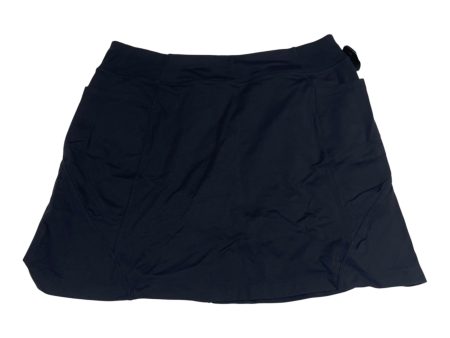 Athletic Skort By Athleta In Black, Size: L Discount