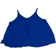 Top Sleeveless Basic By Free People In Blue, Size: M Online