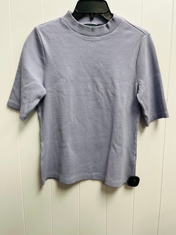 Top Short Sleeve By Maeve In Purple, Size: M Online Sale