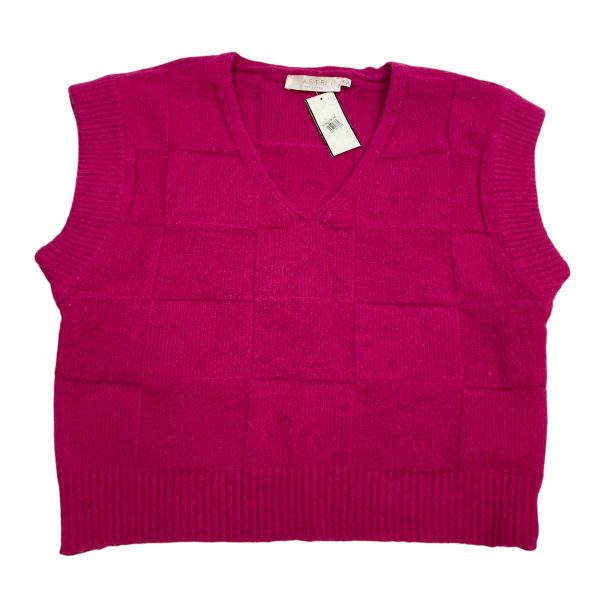 Vest Sweater By Astr The Label In Pink, Size: M Online Hot Sale