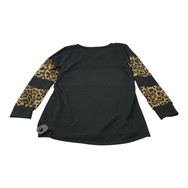 Top Long Sleeve By Sweet Lovely In Black, Size: Medium For Discount