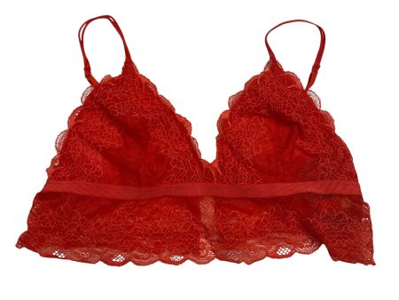 Bralette By Madewell In Red, Size: L Online now