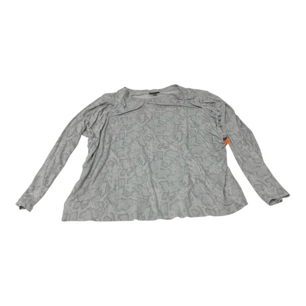 Top Long Sleeve By J. Jill In Grey, Size: L Supply