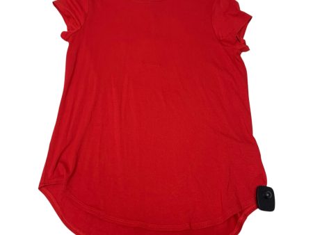 Top Short Sleeve By Cupio In Red, Size: S Cheap