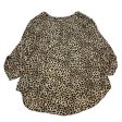 Top Long Sleeve By Torrid In Animal Print, Size: 3x Cheap