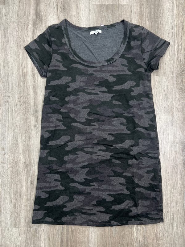 Camouflage Print Dress Casual Short Z Supply, Size S Supply