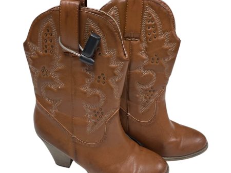 Boots Western By Mia In Brown, Size: 7 Sale