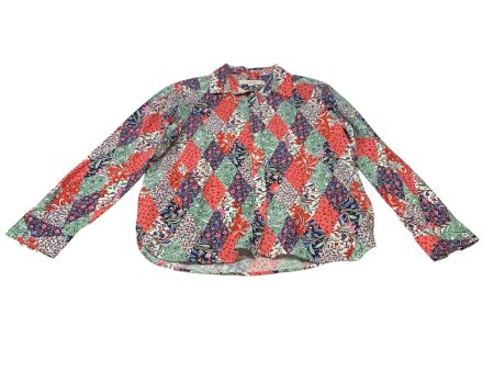 Top Long Sleeve By Loft In Multi-colored, Size: Sp on Sale