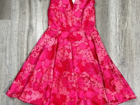 Pink & Red Dress Party Short Eva Franco, Size Xs Sale