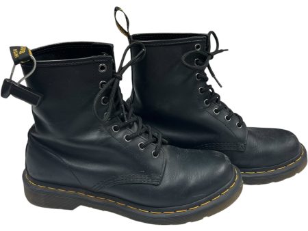 Boots Combat By Dr Martens In Black, Size: 9 Online Hot Sale