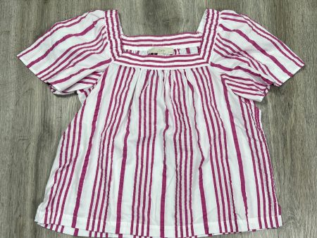 Top Short Sleeve By Loft  Size: Petite L Online Sale