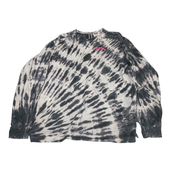 Top Long Sleeve By Pink In Tie Dye Print, Size: L on Sale