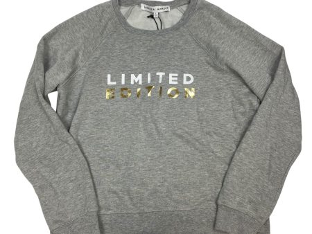 Sweatshirt Designer By Rebecca Minkoff In Grey, Size: L Online Hot Sale