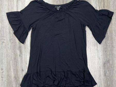 Black Top Short Sleeve Ana, Size Xs Fashion