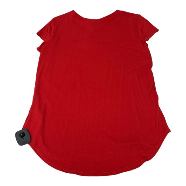 Top Short Sleeve By Cupio In Red, Size: S Cheap