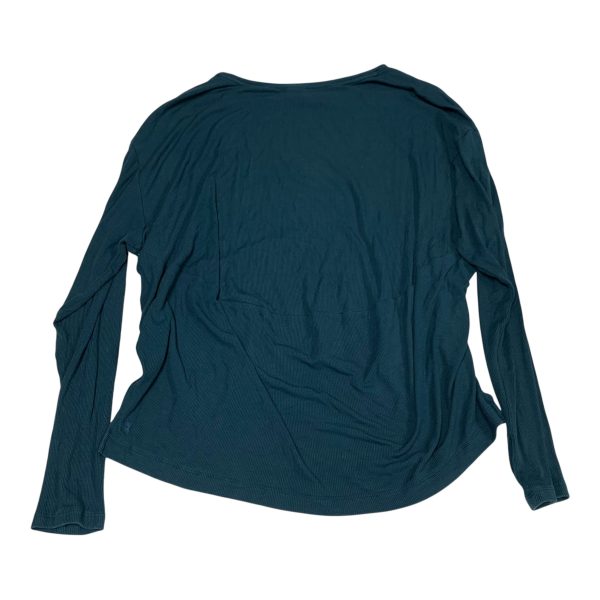 Athletic Top Long Sleeve Crewneck By All In Motion In Blue, Size: M For Discount