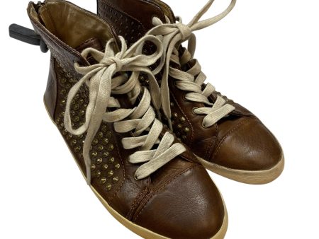 Shoes Designer By Frye In Brown, Size: 7 Discount