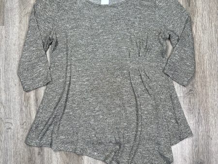 Black & Gold Blouse 3 4 Sleeve Lane Bryant, Size Xl For Sale