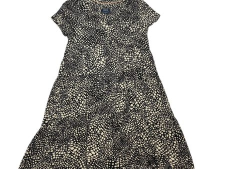 Dress Casual Short By Maeve In Black & Cream, Size: M Hot on Sale