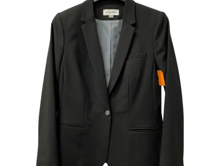 Blazer By Calvin Klein In Black, Size:M Online Sale