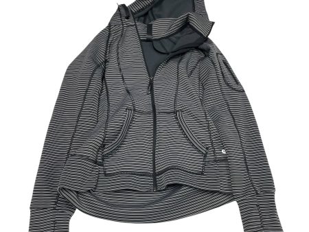 Athletic Jacket By 90 Degrees By Reflex In Striped Pattern, Size: S For Sale