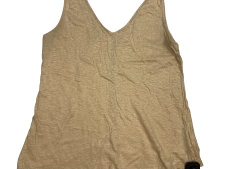 Top Sleeveless Designer By Lilly Pulitzer In Tan, Size: M For Sale