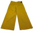 Jeans Cropped By Loft In Yellow Denim, Size: 6 Fashion