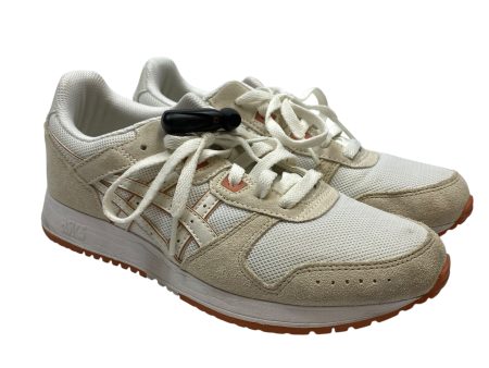 Shoes Athletic By Asics In Cream, Size: 7.5 For Discount