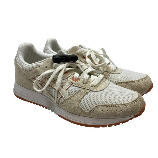 Shoes Athletic By Asics In Cream, Size: 7.5 For Discount