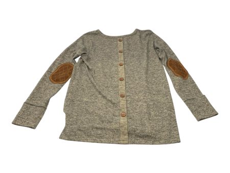 Top Long Sleeve By Vanilla Bay In Brown, Size: M For Sale