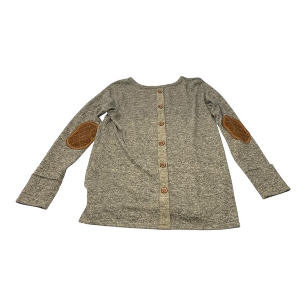 Top Long Sleeve By Vanilla Bay In Brown, Size: M For Sale