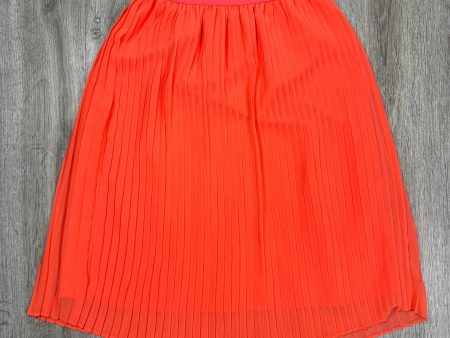 Orange Skirt Midi A New Day, Size Xs Sale