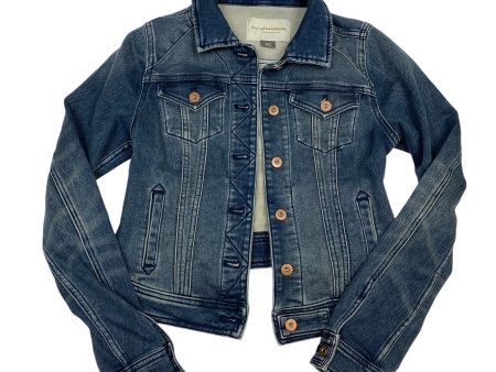 Jacket Denim By Pilcro In Blue Denim, Size: Xs Online now