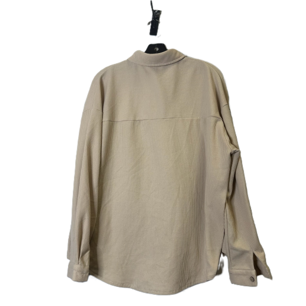 Top Long Sleeve By Clothes Mentor In Tan, Size: Xl Online Sale