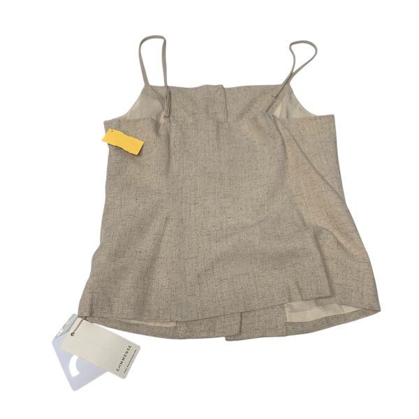 Top Sleeveless By Clothes Mentor In Beige, Size: L Online now